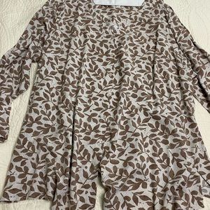 Denim &co plus size blouse 3x